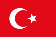 [Turkish flag]
