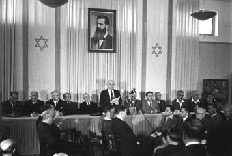 Establishment of the State of Israel.