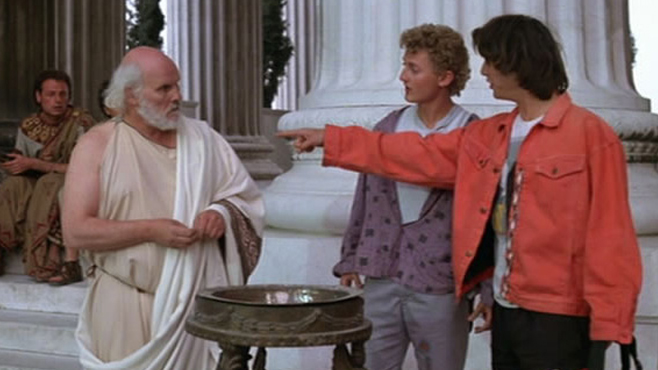 Bill, Ted and Socrates